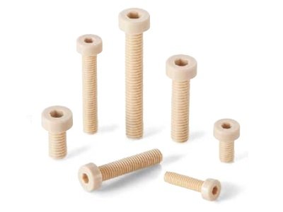 Amazon | 鍋屋バイテック 樹脂ねじ(PPS/六角穴付き低頭ボルト)【5個入